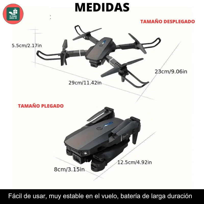 NUEVO DRONE W8 PRO MAX 2026 CON INTELIGENCIA ARTIFICIAL LAS MEJORES ACROBACIAS FOTOS Y VIDEOS DESDE EL CIELO