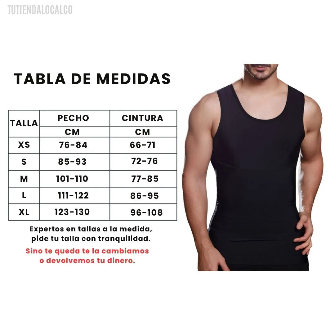 MAXFIT® COMPRESSION | la camisilla de compresión inteligente, alinea tu postura, define tu pecho y abdomen desde el primer uso