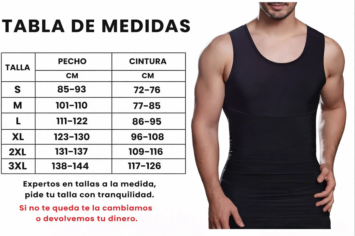 MAXFIT® COMPRESSION |Camisilla de compresión, alinea tu postura, define tu pecho y abdomen al instante