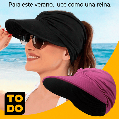 ¡REGALA A TU MUJER FAVORITA! VISERA FASHION PLAYERA DOMINGUERA