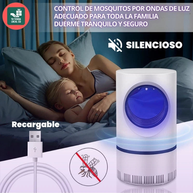 LAMPGUARD® LAMPARA LED MATA MOSQUITOS SEGURA PARA TUS HIJOS Y MACOSTAS