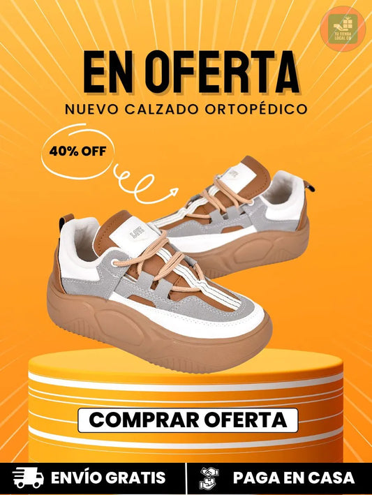 Love Orthopedic Francés | Nuevo Calzado ortopédico en plataforma ergonómica un alivio para tus pies en cada paso
