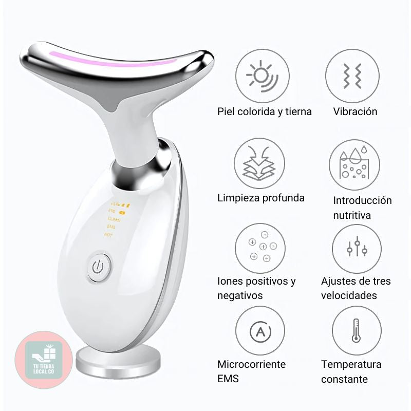 VITALUXE SKINCARE | Masajeador lifting profesional  reafirmante antienvejecimiento en el cuidado de la piel |
