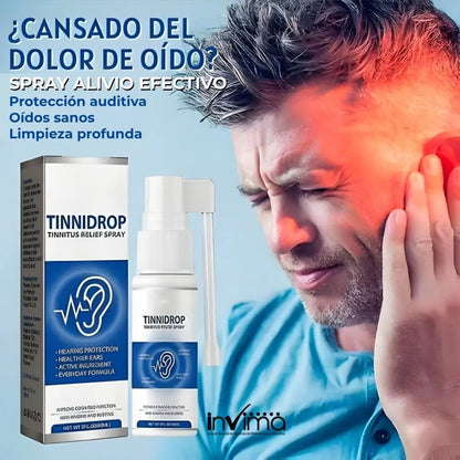 TINNIDROP | SPRAY PARA EL ALIVIO Y LIMPIEZA PROFUNDA DE LOS OÍDOS