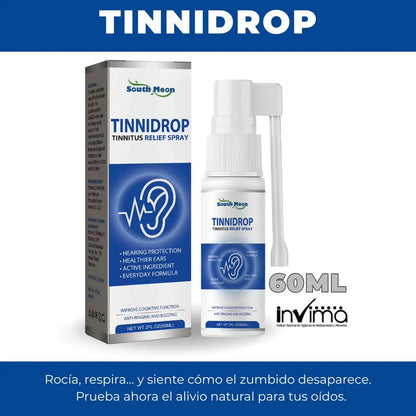 TINNIDROP | SPRAY PARA EL ALIVIO Y LIMPIEZA PROFUNDA DE LOS OÍDOS